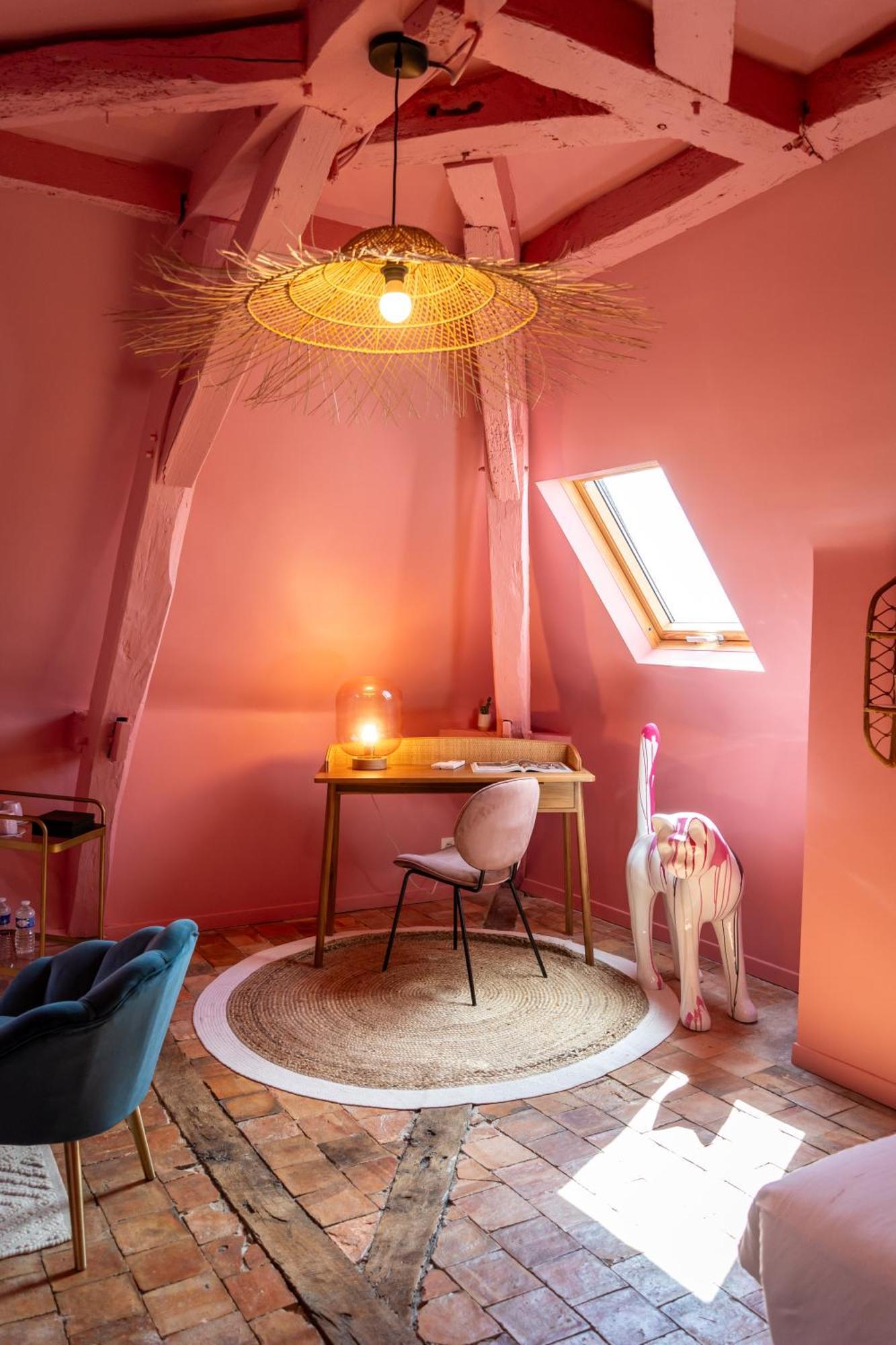 Saint-Mathurin  Casa Mila & Spa - Maison D'Hotes Raffinee Vue Loire, Spa & Piscine חדר תמונה