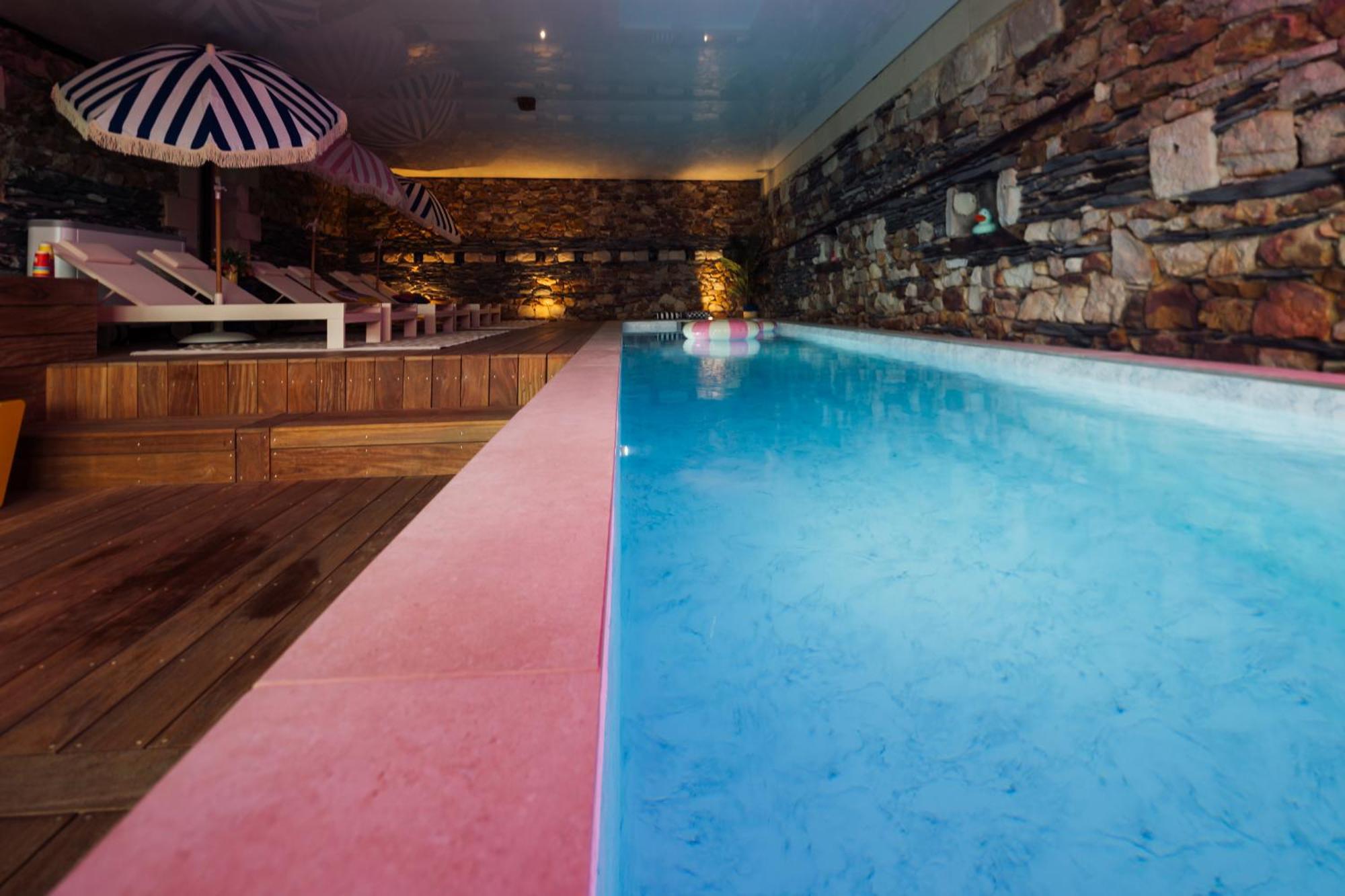 Saint-Mathurin  Casa Mila & Spa - Maison D'Hotes Raffinee Vue Loire, Spa & Piscine מראה חיצוני תמונה